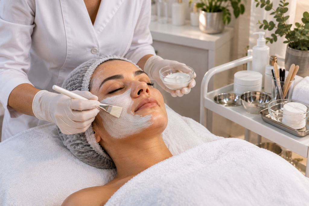benefícios da limpeza de pele - protocolo profissional em consultório de estética